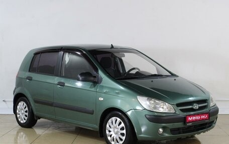 Hyundai Getz I рестайлинг, 2006 год, 469 000 рублей, 1 фотография