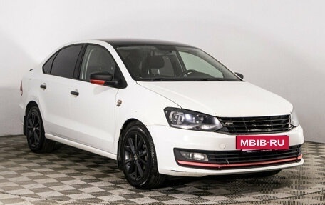 Volkswagen Polo VI (EU Market), 2015 год, 899 000 рублей, 3 фотография