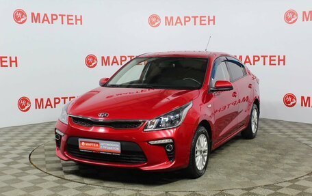 KIA Rio IV, 2018 год, 1 646 000 рублей, 1 фотография