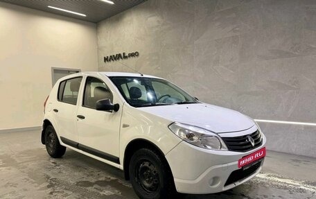 Renault Sandero I, 2012 год, 599 000 рублей, 3 фотография