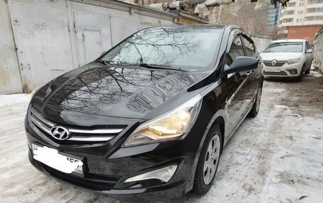 Hyundai Solaris II рестайлинг, 2014 год, 1 350 000 рублей, 4 фотография