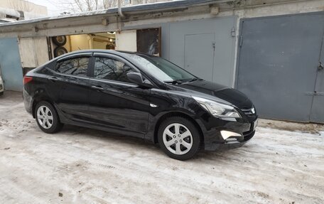 Hyundai Solaris II рестайлинг, 2014 год, 1 350 000 рублей, 27 фотография