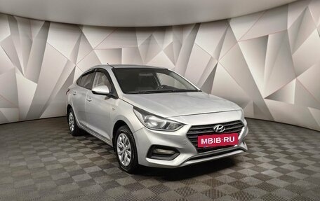 Hyundai Solaris II рестайлинг, 2017 год, 925 000 рублей, 3 фотография