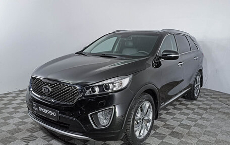 KIA Sorento III Prime рестайлинг, 2017 год, 3 227 000 рублей, 5 фотография