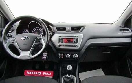 KIA Rio III рестайлинг, 2016 год, 1 170 000 рублей, 10 фотография