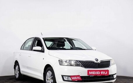 Skoda Rapid I, 2015 год, 957 000 рублей, 3 фотография