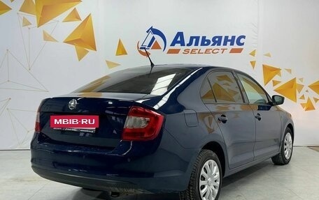 Skoda Rapid I, 2014 год, 950 000 рублей, 3 фотография