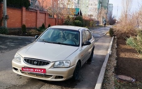 Hyundai Accent II, 2001 год, 377 000 рублей, 3 фотография