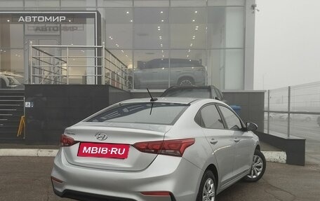 Hyundai Solaris II рестайлинг, 2017 год, 1 306 000 рублей, 5 фотография