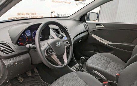 Hyundai Solaris II рестайлинг, 2014 год, 890 000 рублей, 14 фотография