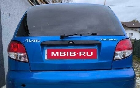 Daewoo Matiz I, 2012 год, 275 000 рублей, 4 фотография