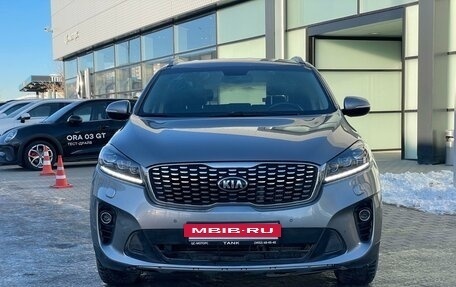 KIA Sorento III Prime рестайлинг, 2019 год, 3 450 000 рублей, 2 фотография