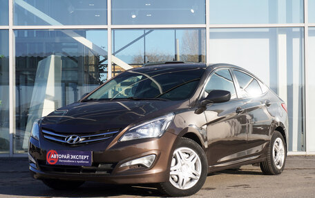 Hyundai Solaris II рестайлинг, 2014 год, 1 036 000 рублей, 1 фотография