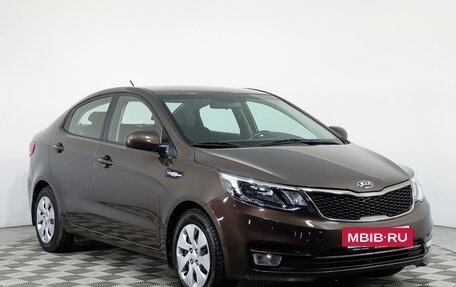 KIA Rio III рестайлинг, 2016 год, 1 638 800 рублей, 3 фотография