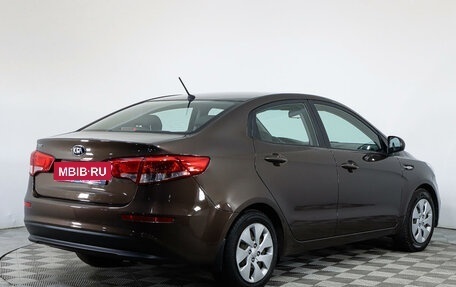 KIA Rio III рестайлинг, 2016 год, 1 638 800 рублей, 5 фотография