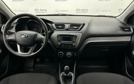 KIA Rio III рестайлинг, 2013 год, 1 115 000 рублей, 14 фотография