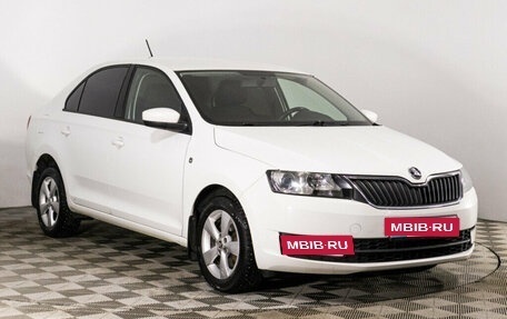 Skoda Rapid I, 2015 год, 1 279 000 рублей, 3 фотография