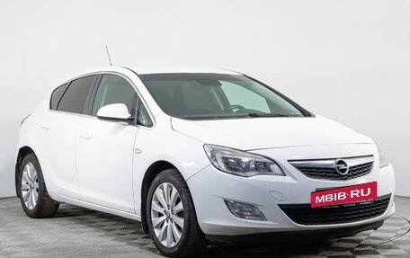 Opel Astra J, 2010 год, 967 300 рублей, 3 фотография