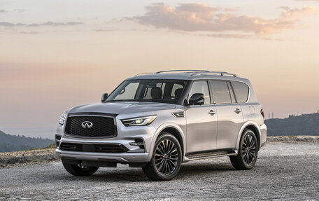 Infiniti QX80 I рестайлинг, 2021 год, 10 000 000 рублей, 1 фотография