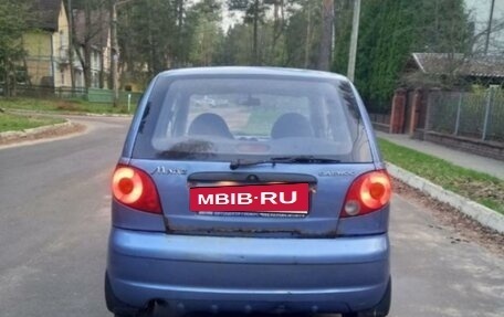 Daewoo Matiz I, 2008 год, 96 000 рублей, 3 фотография