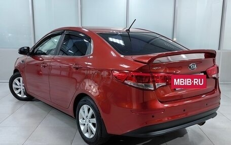 KIA Rio III рестайлинг, 2016 год, 1 222 000 рублей, 2 фотография