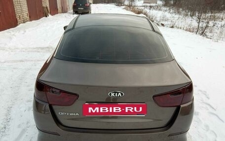 KIA Optima III, 2014 год, 1 550 000 рублей, 21 фотография