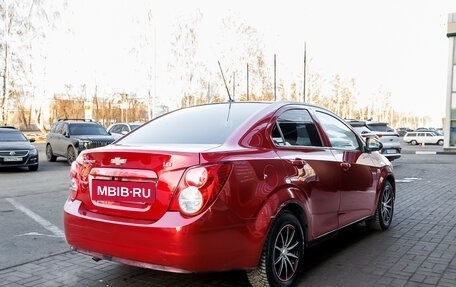 Chevrolet Aveo III, 2012 год, 495 000 рублей, 5 фотография