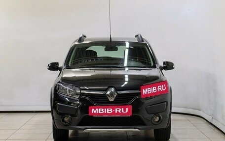 Renault Sandero II рестайлинг, 2017 год, 1 177 000 рублей, 3 фотография