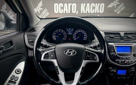 Hyundai Solaris II рестайлинг, 2013 год, 1 090 000 рублей, 17 фотография