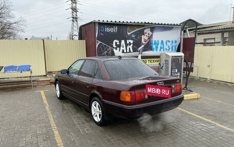 Audi 100, 1990 год, 370 000 рублей, 3 фотография