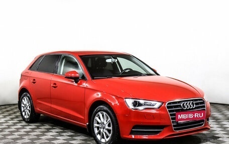 Audi A3, 2014 год, 1 267 000 рублей, 3 фотография