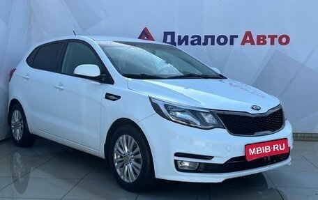 KIA Rio III рестайлинг, 2016 год, 1 157 000 рублей, 1 фотография