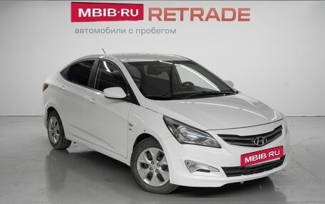 Hyundai Solaris II рестайлинг, 2016 год, 980 000 рублей, 3 фотография