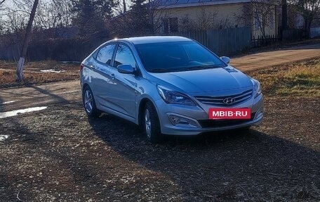 Hyundai Solaris II рестайлинг, 2016 год, 1 450 000 рублей, 3 фотография