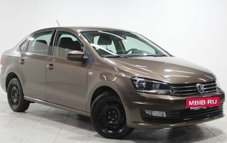 Volkswagen Polo VI (EU Market), 2016 год, 1 219 000 рублей, 3 фотография