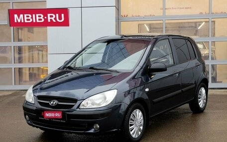 Hyundai Getz I рестайлинг, 2008 год, 587 000 рублей, 1 фотография