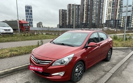 Hyundai Solaris II рестайлинг, 2015 год, 1 550 000 рублей, 3 фотография