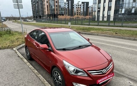 Hyundai Solaris II рестайлинг, 2015 год, 1 550 000 рублей, 11 фотография