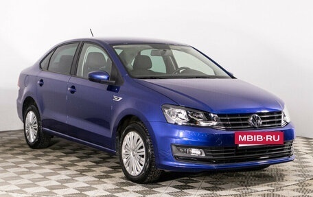 Volkswagen Polo VI (EU Market), 2018 год, 1 599 000 рублей, 3 фотография