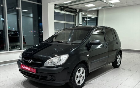 Hyundai Getz I рестайлинг, 2007 год, 540 000 рублей, 1 фотография