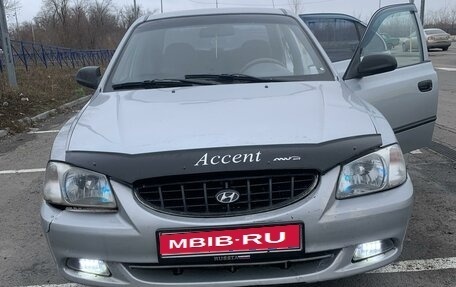 Hyundai Accent II, 2002 год, 350 000 рублей, 1 фотография