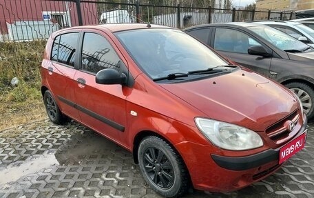 Hyundai Getz I рестайлинг, 2006 год, 485 000 рублей, 1 фотография