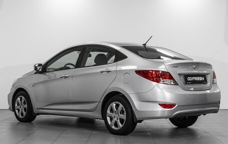 Hyundai Solaris II рестайлинг, 2011 год, 819 000 рублей, 2 фотография