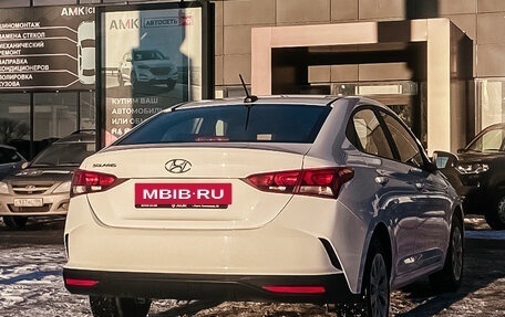 Hyundai Solaris II рестайлинг, 2021 год, 1 637 200 рублей, 7 фотография