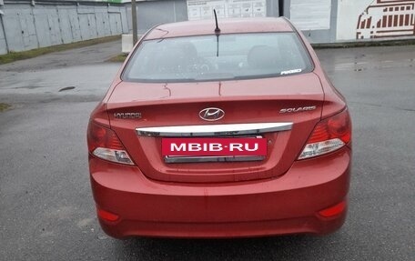 Hyundai Solaris II рестайлинг, 2012 год, 620 000 рублей, 13 фотография