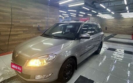 Skoda Fabia II, 2012 год, 900 000 рублей, 3 фотография