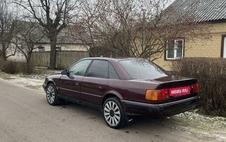 Audi 100, 1991 год, 260 000 рублей, 4 фотография