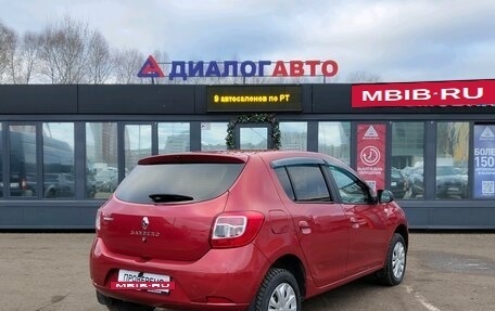 Renault Sandero II рестайлинг, 2015 год, 937 000 рублей, 5 фотография