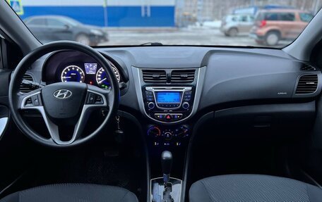 Hyundai Solaris II рестайлинг, 2011 год, 930 000 рублей, 15 фотография