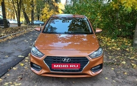 Hyundai Solaris II рестайлинг, 2017 год, 1 200 000 рублей, 10 фотография